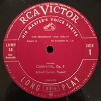 RCA Victor : Cortot - Schumann, Chopin